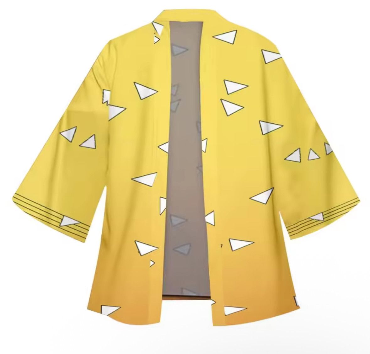 Japanese Brand Y2K Anime Costume Japanese Outfit Cosplay Yellow Kimono Size US XL / EU 56 / 4 - 2 Thumbnail