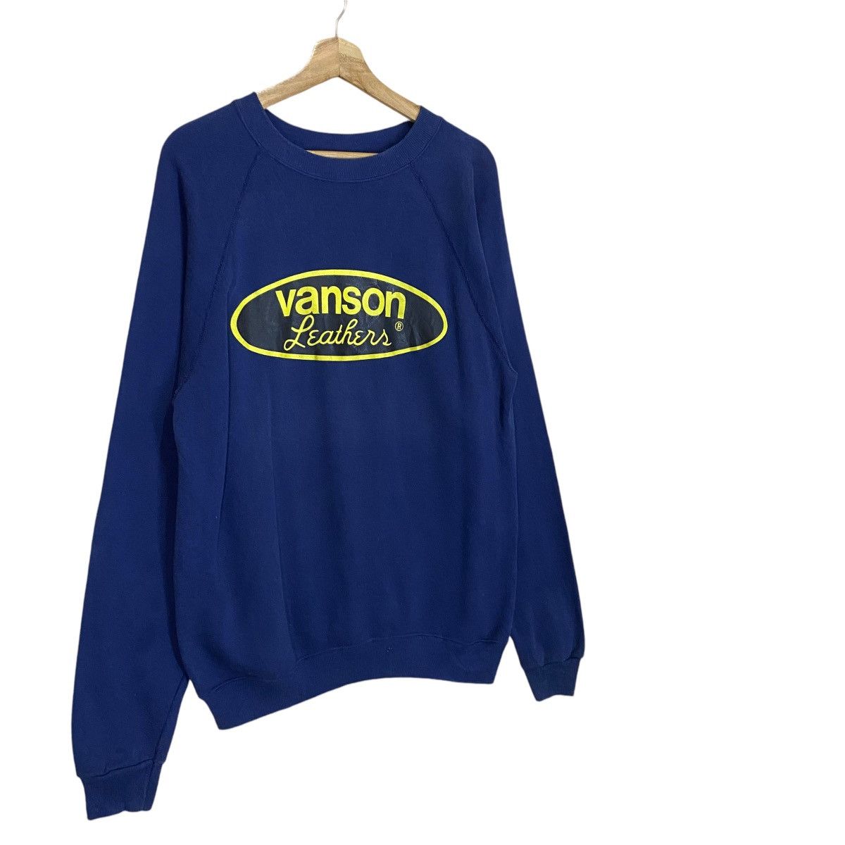 Vanson Leathers Vintage 80s Vanson Leather Crewneck Sweatshirt Size US M / EU 48-50 / 2 - 2 Thumbnail