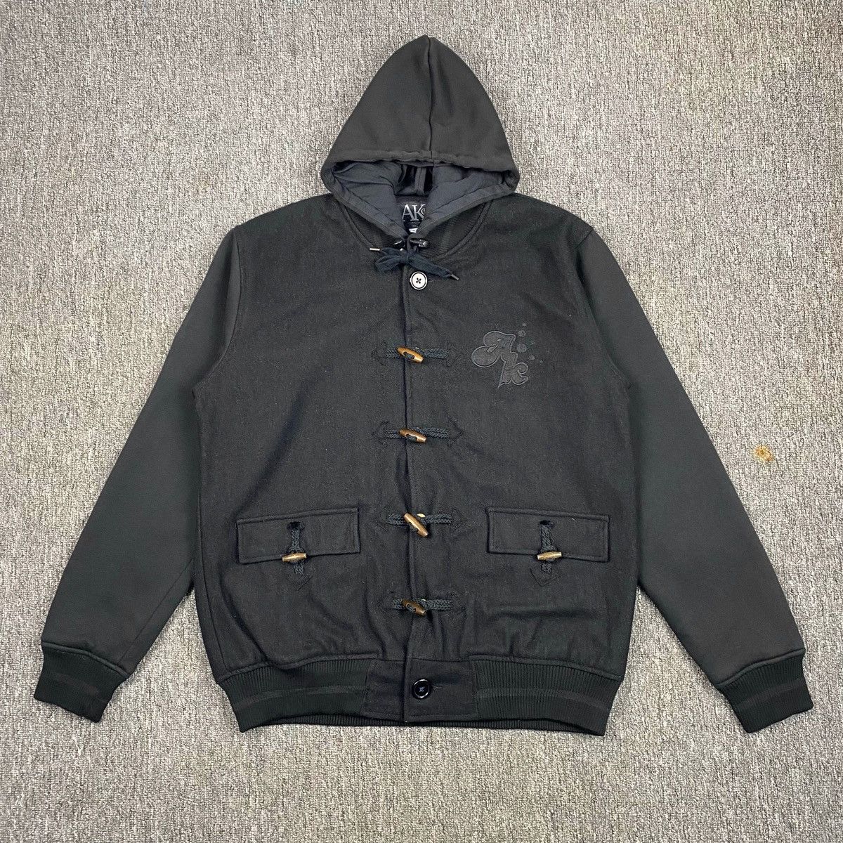 Akomplice × Japanese Brand Akomplice Wool Toggle Varsity Jacket Size US XL / EU 56 / 4 - 3 Thumbnail