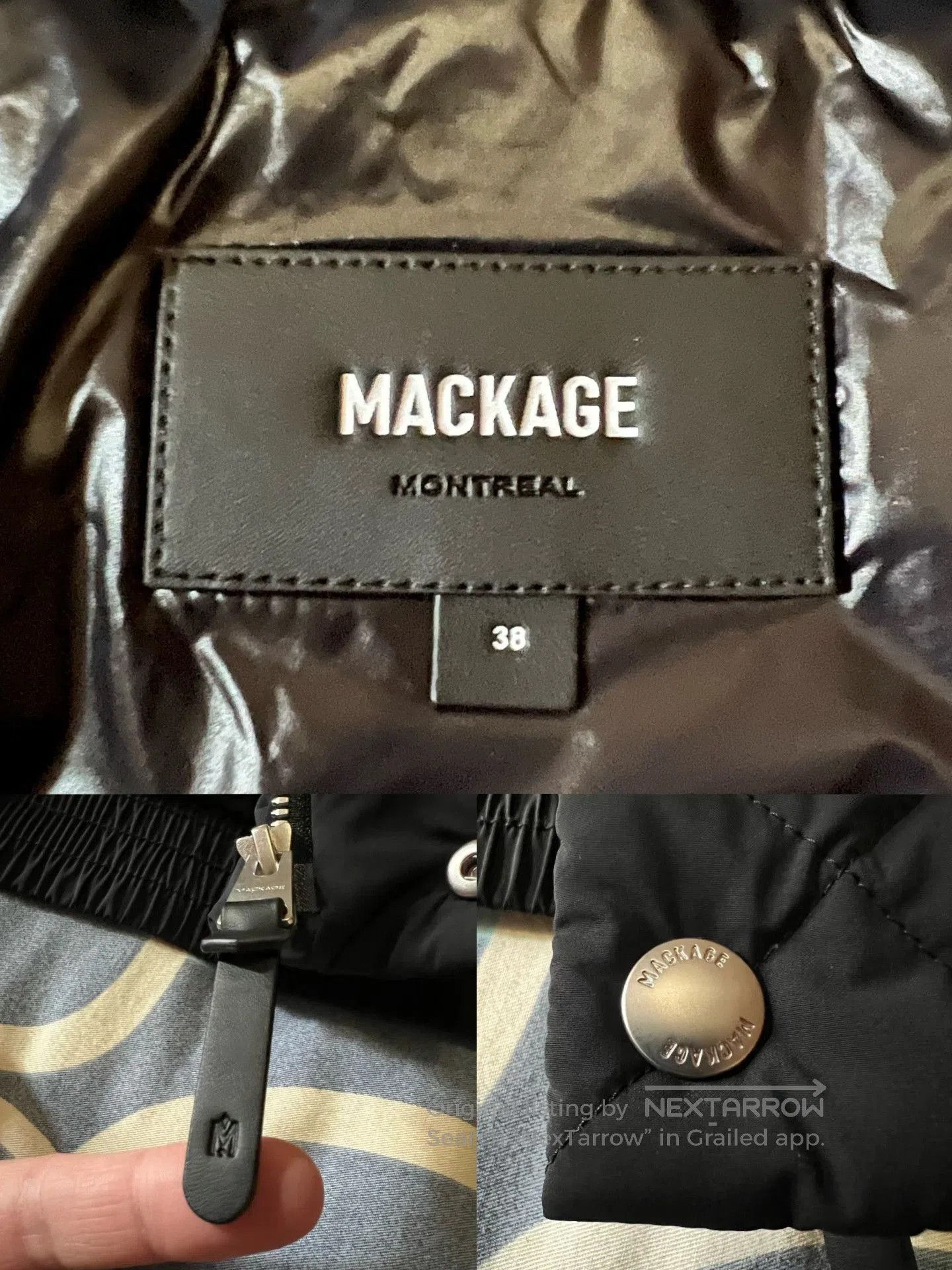 Mackage Mackage Bodhi Quilted Down Jacket. Size US M / EU 48-50 / 2 - 7 Thumbnail