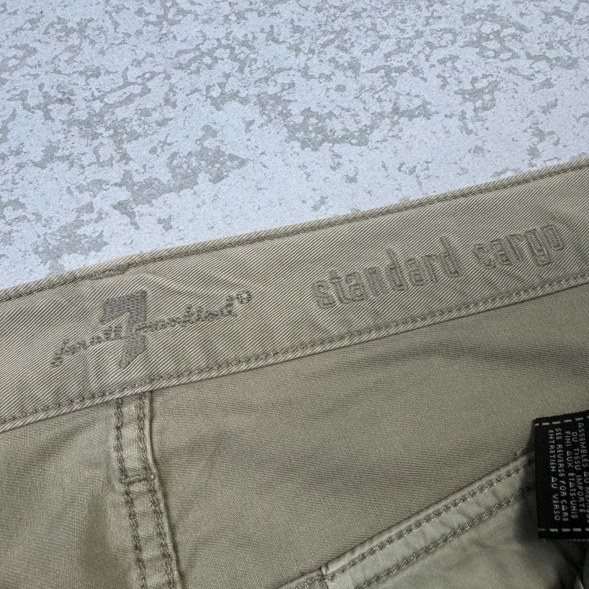 7 For All Mankind 7 For All Mankind Vintage Y2K Cargo Pant Size US 37 - 8 Thumbnail