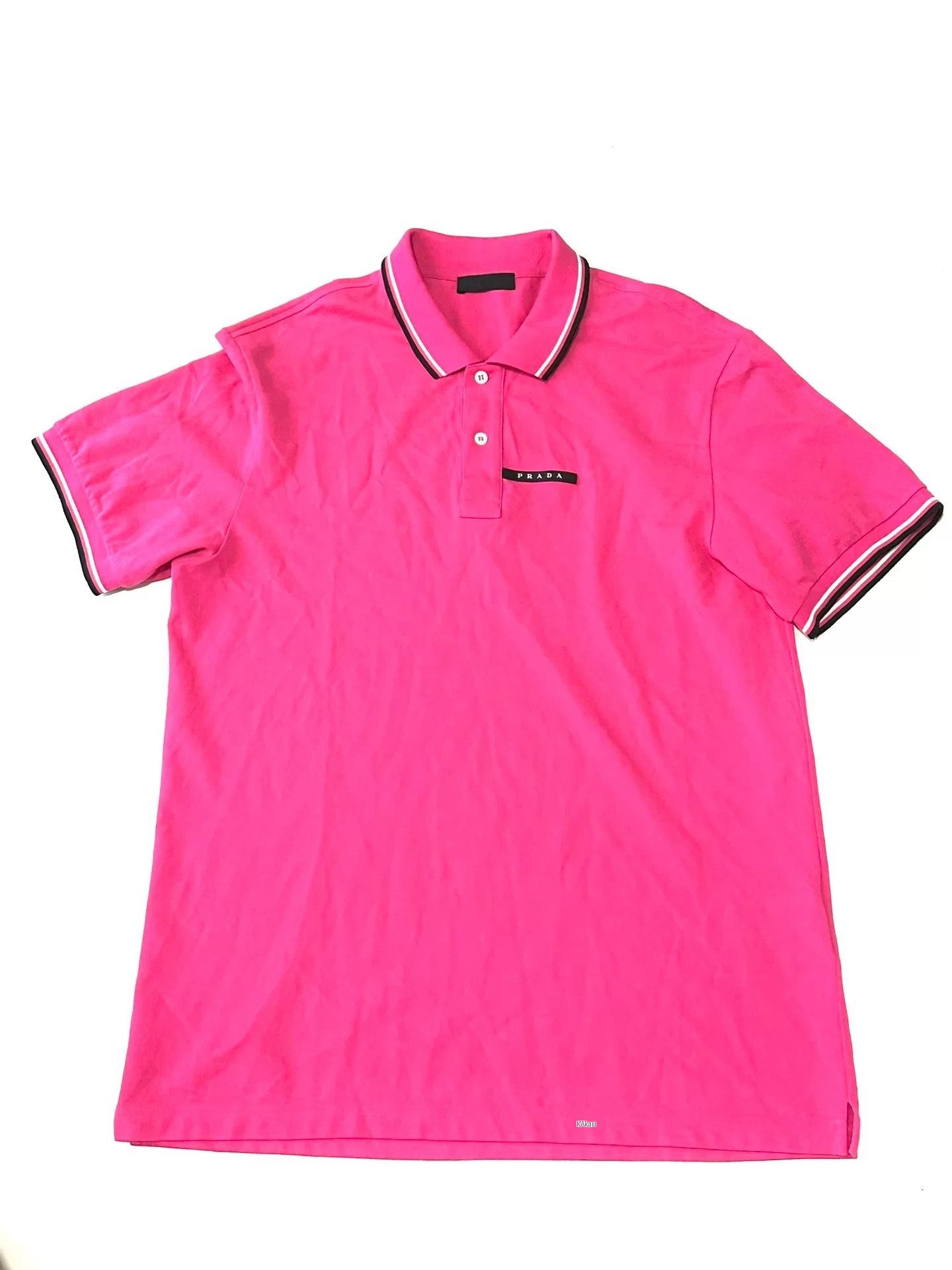 Prada PRADA Casual Short-Sleeve Polo Shirt Size US XXL / EU 58 / 5 - 1 Thumbnail