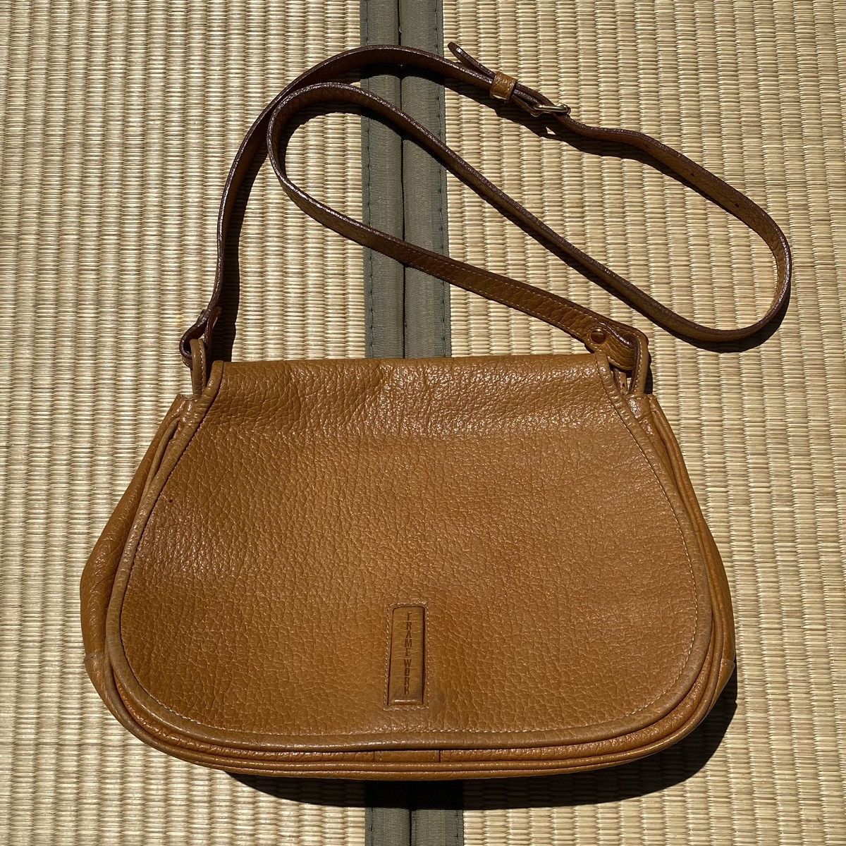 Japanese Brand × Kapital × Vintage Framework Brown Tumbled Leather Saddlebag Boho MADE IN JAPAN Size ONE SIZE - 2 Thumbnail