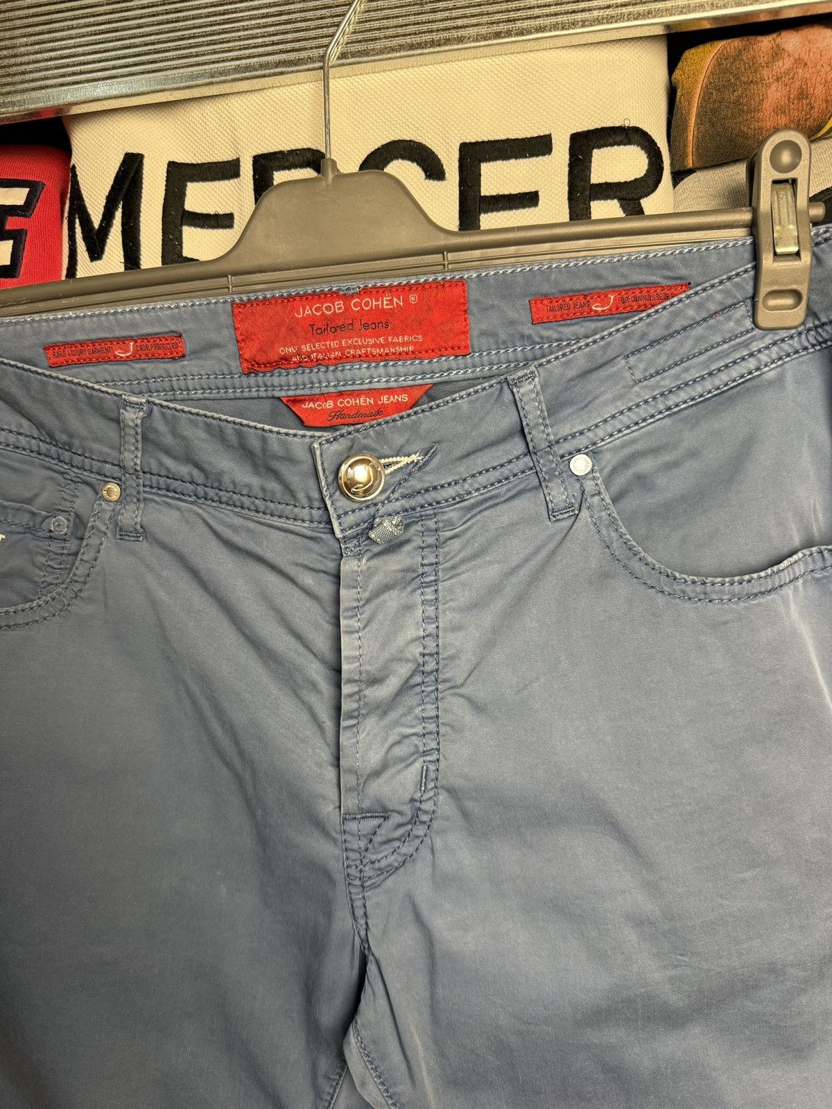 Jacob Cohen Jacob Cohen Luxury Men's Pants Made in Italy Size US 34 / EU 50 - 7 Thumbnail