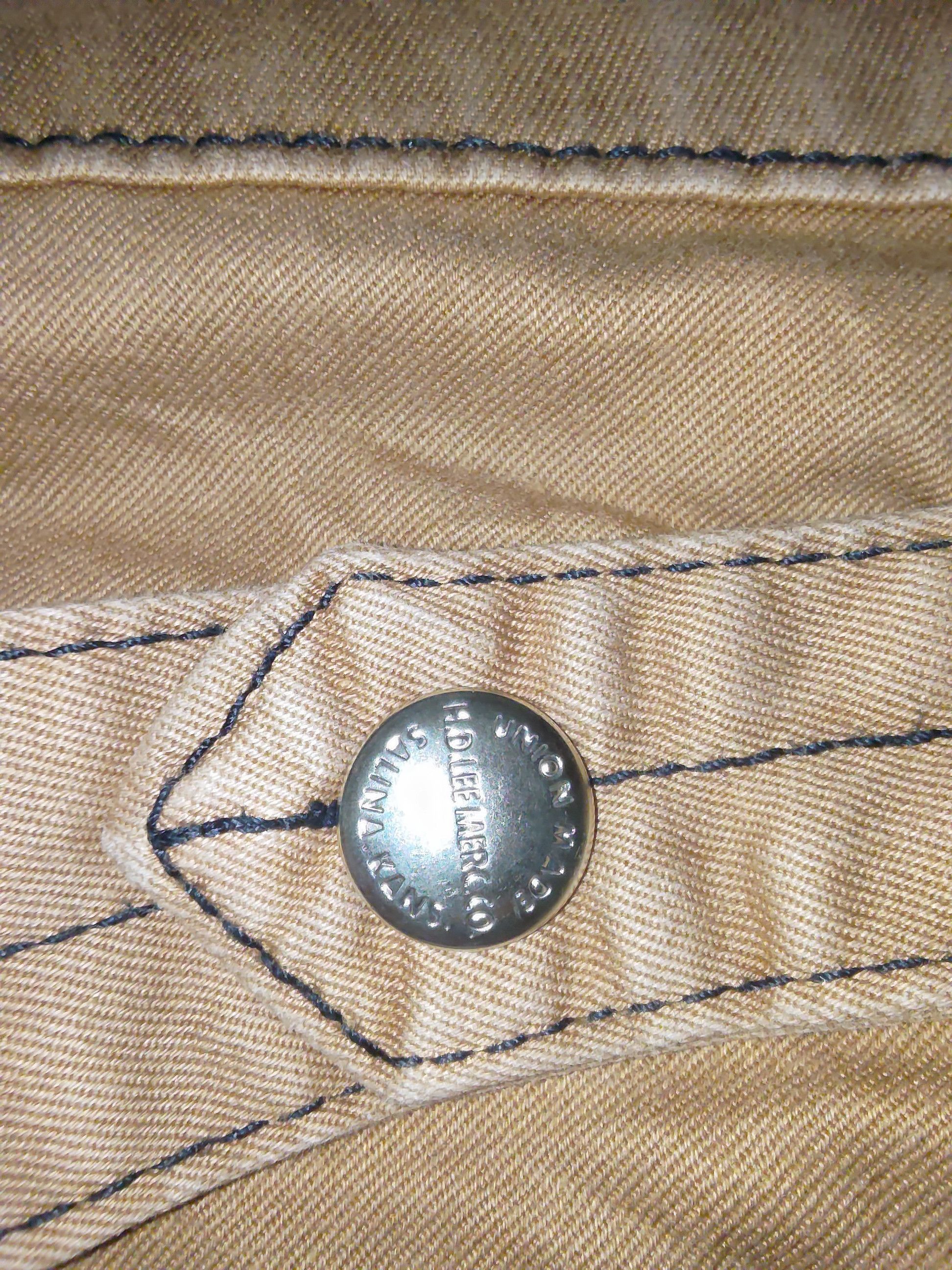 Lee Lee Cowboy Double Knee Straight Leg Buckle Back Pant Size US 40 / EU 56 - 10 Thumbnail