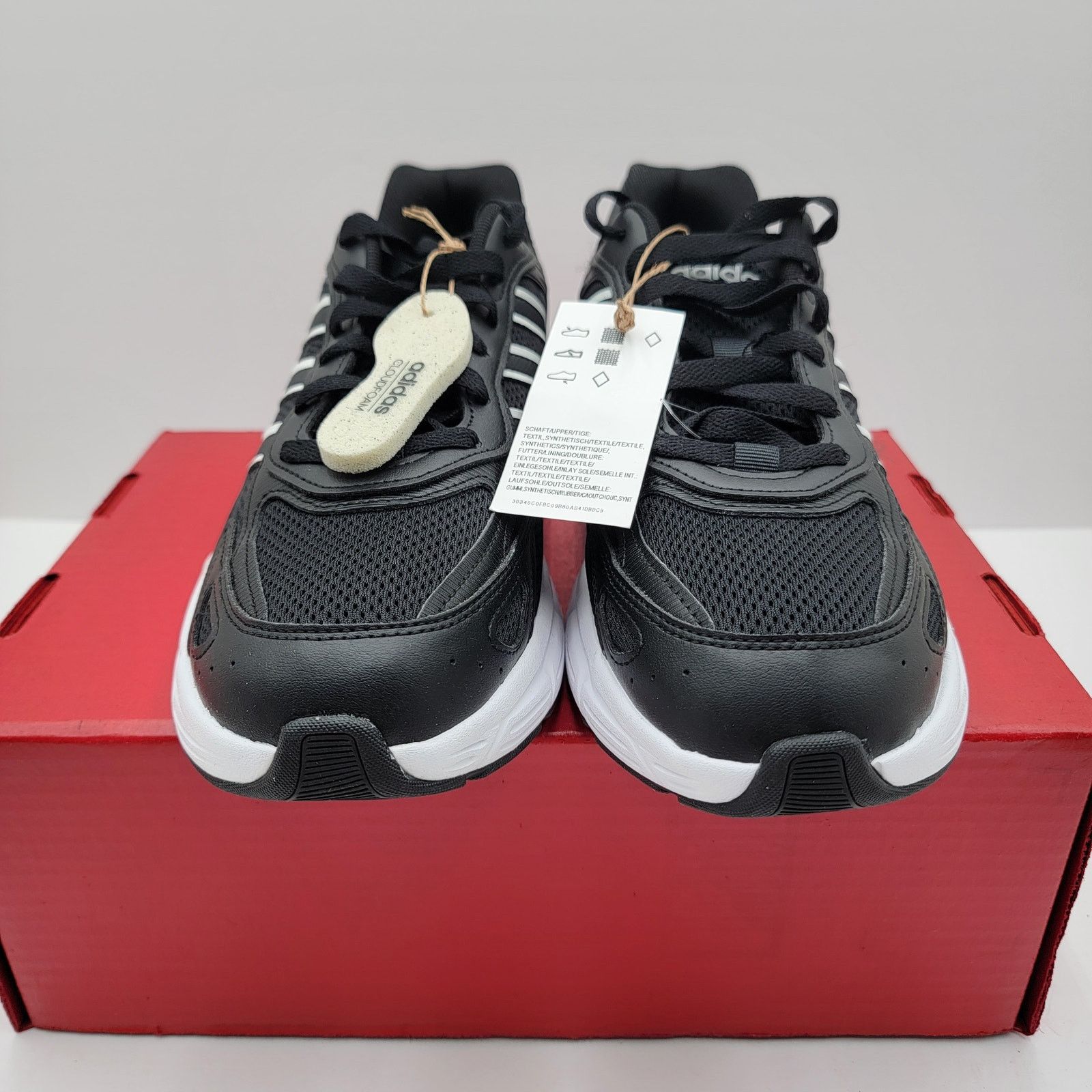 Adidas Adidas Eclyptix 2000 Black White Mens Size 9.5 NWOB (220) Size US 9.5 / EU 42-43 - 3 Thumbnail