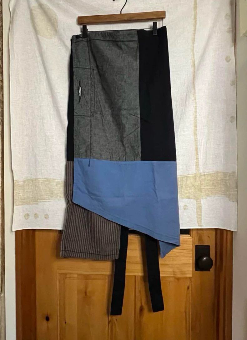 Kapital Kapital Size1 Color-blocking stacked gear design tie-up pan Size US 27 - 2 Thumbnail