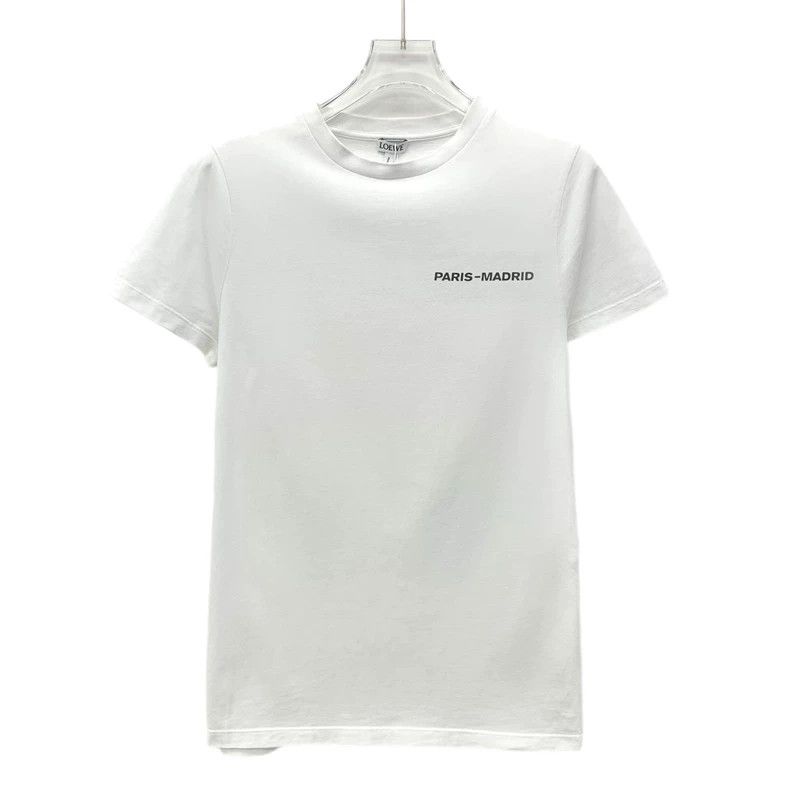Loewe LOEWE White logo snow mountain elephant printed cotton rou Size XS / US 0-2 / IT 36-38 - 1 Thumbnail