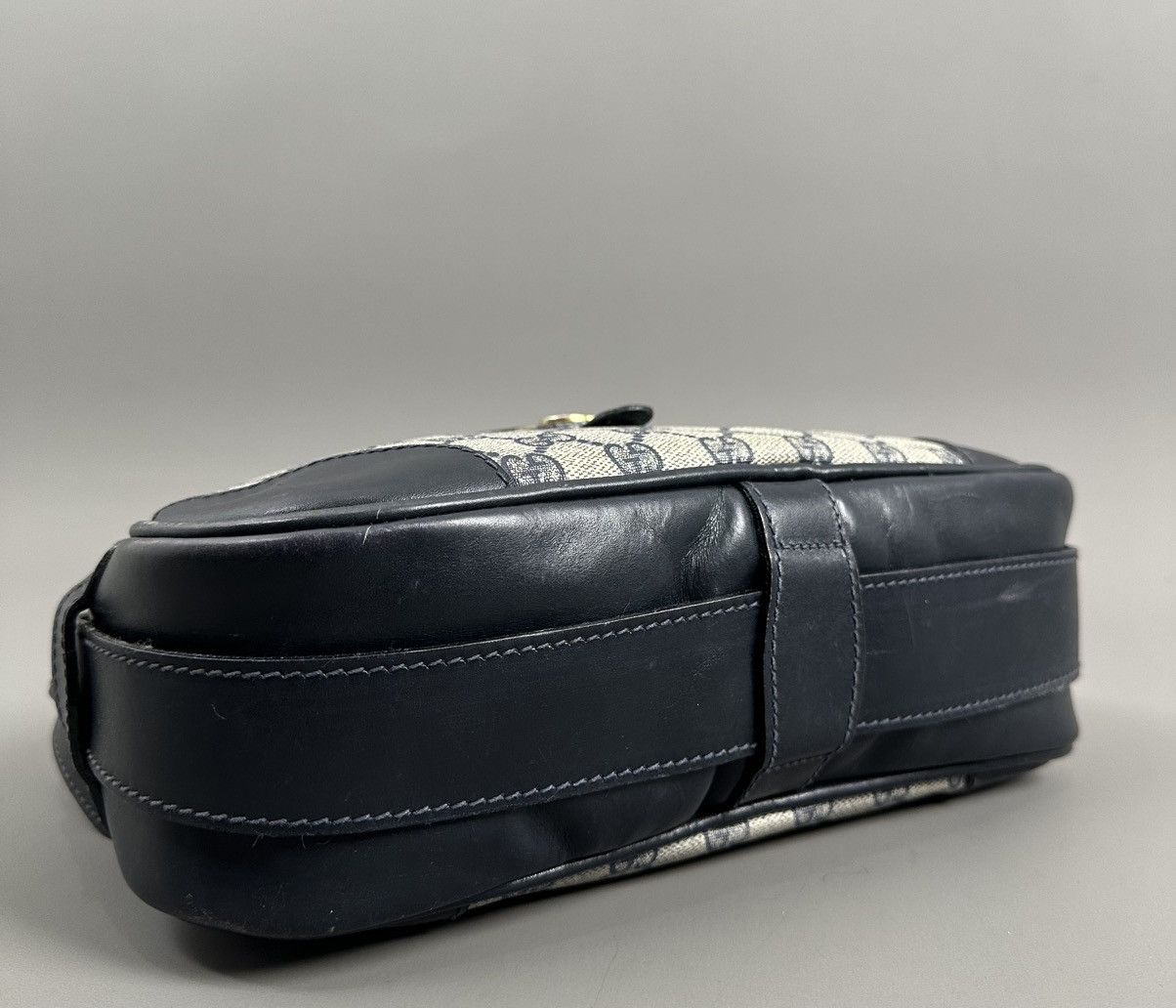 Gucci Gucci - Vintage GG Monogram Supreme Pattern - Coated - Navy Size ONE SIZE - 13 Thumbnail