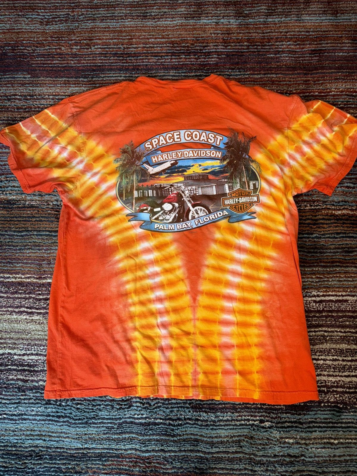 Harley Davidson Harley Davidson Space Coast Tye Dye tee Size US XL / EU 56 / 4 - 3 Thumbnail