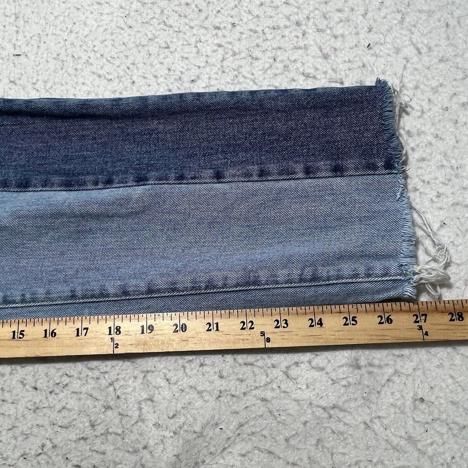Pacsun PacSun 25 High Rise Straight Leg Button Denim Jeans Blue Size 26" / US 2 / IT 38 - 12 Thumbnail
