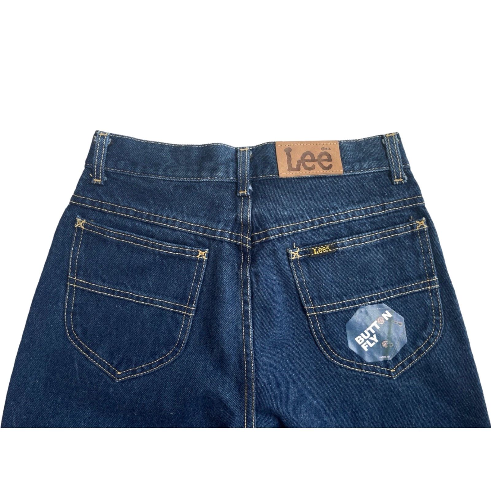 Lee VINTAGE Lee Casuals Jeans Button Fly 30x32 Deadstock NWT USA Mens Blue Size US 30 / EU 46 - 5 Thumbnail