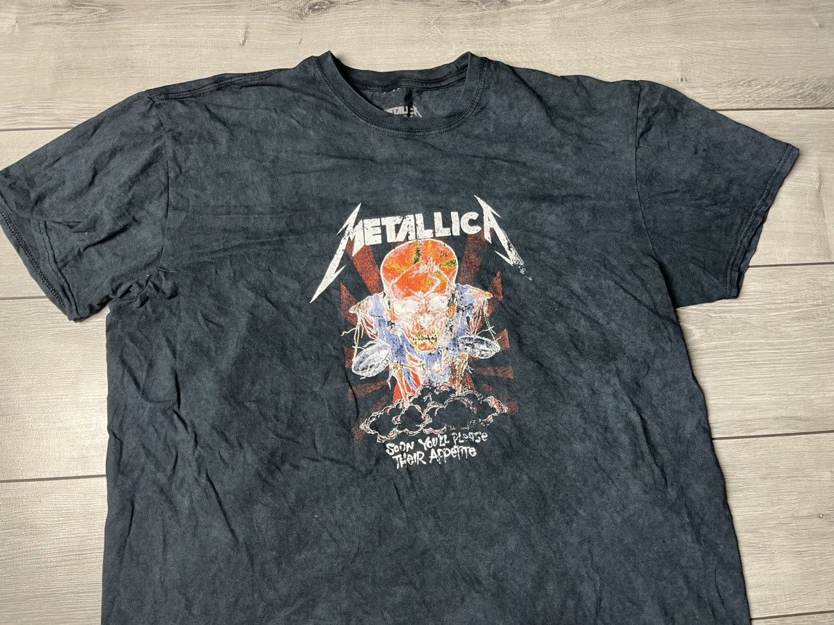Metallica Metallica Tshirt garment dye skulls size XXLarge Size US XXL / EU 58 / 5 - 3 Thumbnail