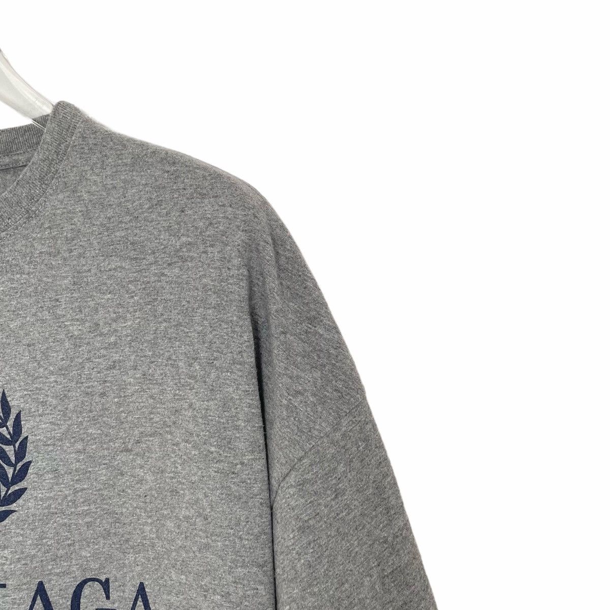 Balenciaga Balenciaga Logo Wheat Printed Short Sleeve T-Shirt K26WX Size XS / US 0-2 / IT 36-38 - 3 Thumbnail