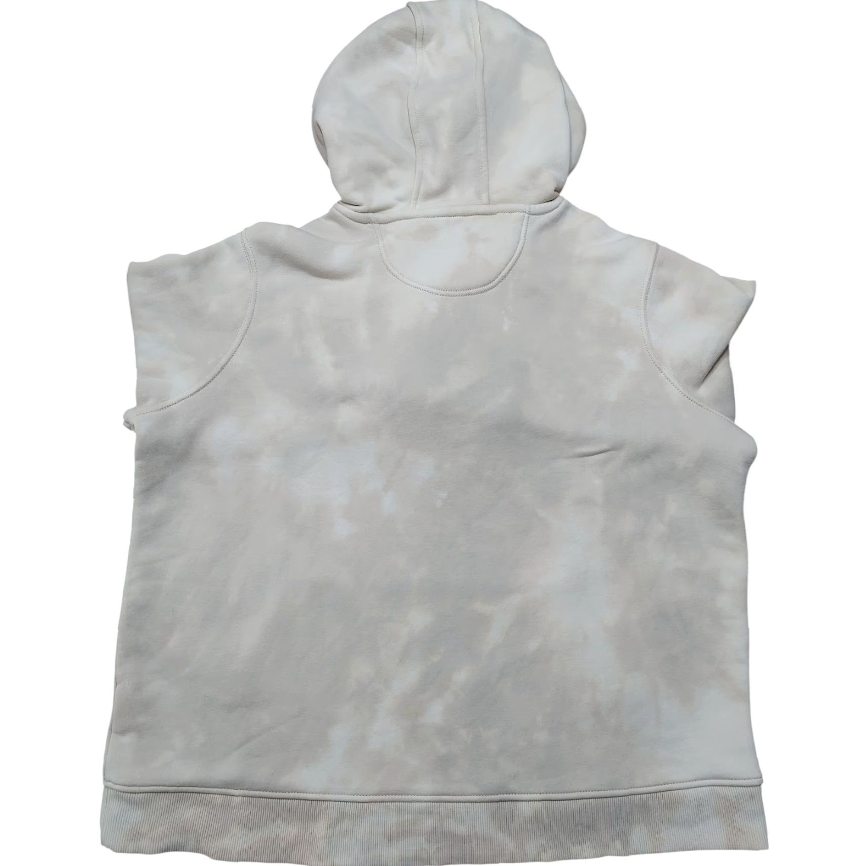 Carhartt VINTAGE Carhartt Womens Plus 1X Hoodie Pullover Sweatshirt Tie Dye Beige Long Sleeve Drawstring 52 in Activewear Womens Size XL / US 12-14 / IT 48-50 - 3 Thumbnail