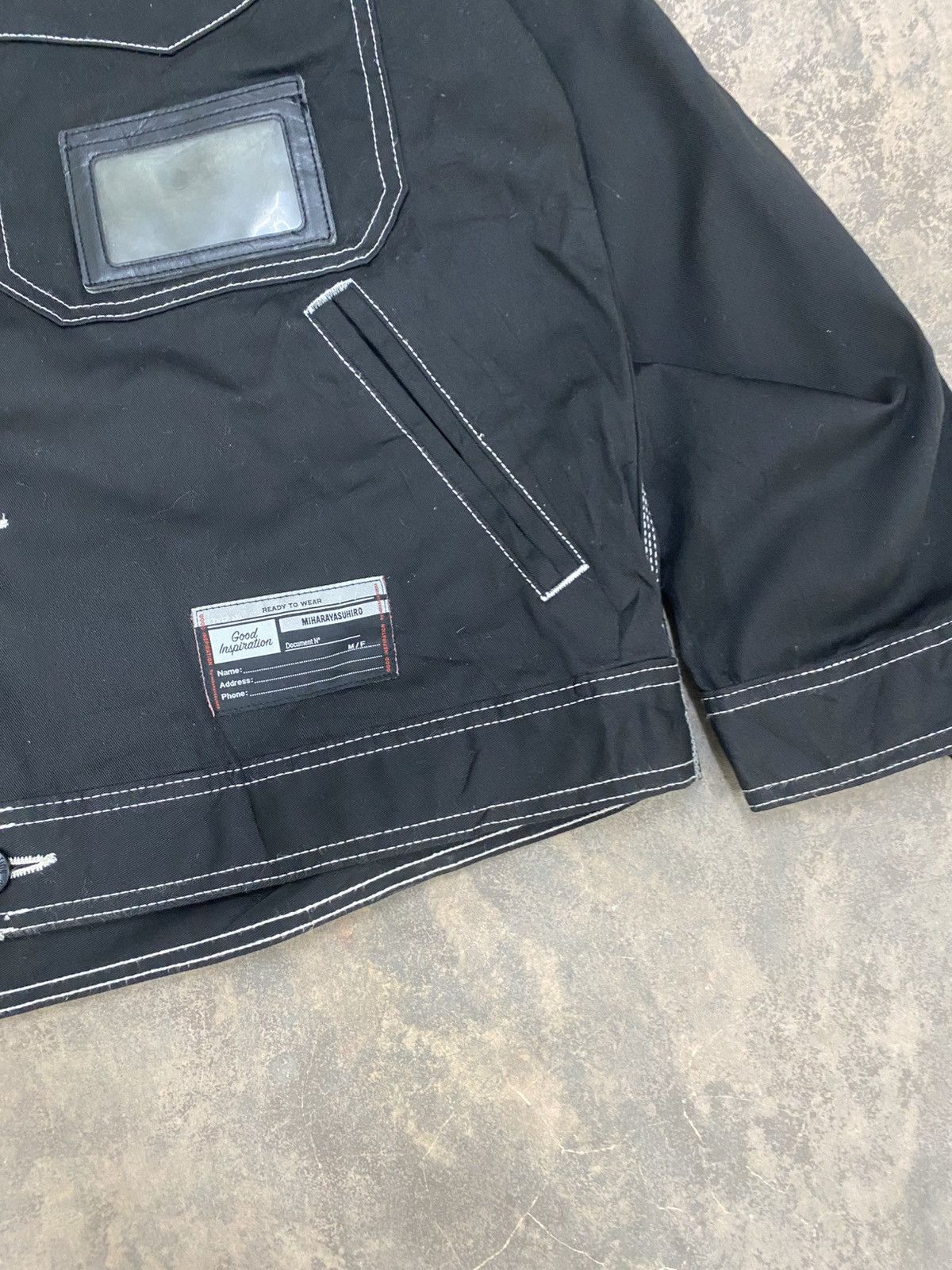 Issey Miyake Sick☠️ Maison Mihara Yasuhiro Art Doodle Oversize Jacket Size US M / EU 48-50 / 2 - 17 Thumbnail