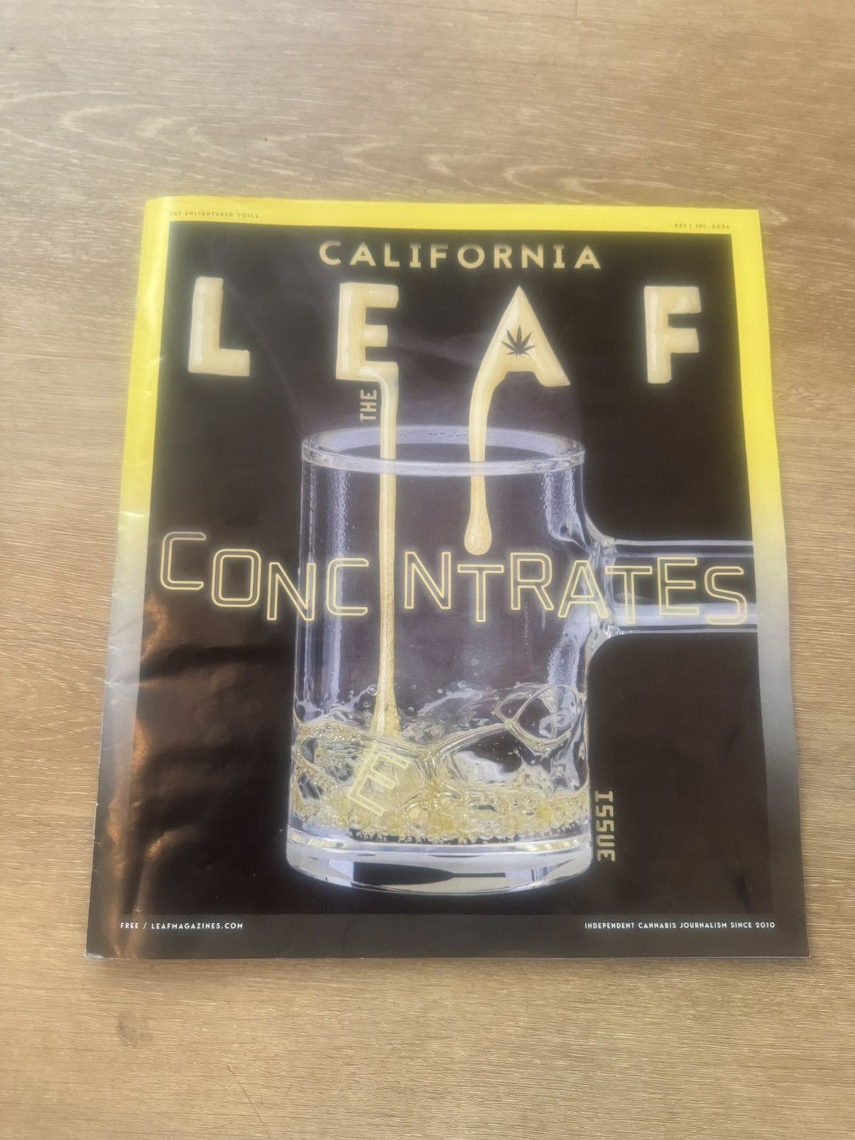 Dazed Magazine California Leaf The Concentrates Issue Magazine (High Times) Size ONE SIZE - 1 Thumbnail