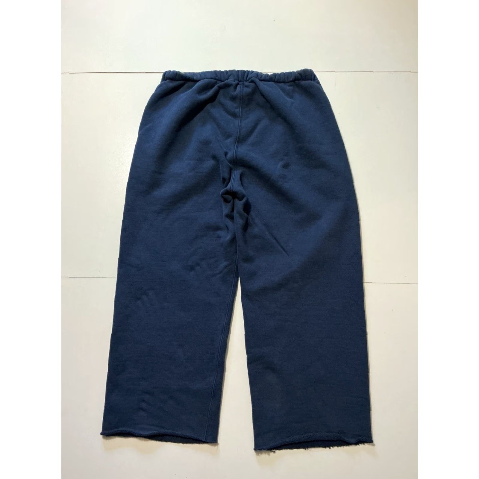 Madhappy Madhappy Embroidered Logo Sweatpants Wide Straight Leg Baggy Loose Blue XL Men's D Size US 36 / EU 52 - 3 Thumbnail