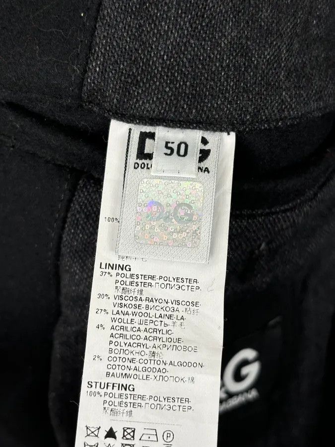 Dolce & Gabbana AW2006 Dolce & Gabbana Black Classy Buttoned Wool Jacket Size US M / EU 48-50 / 2 - 10 Thumbnail