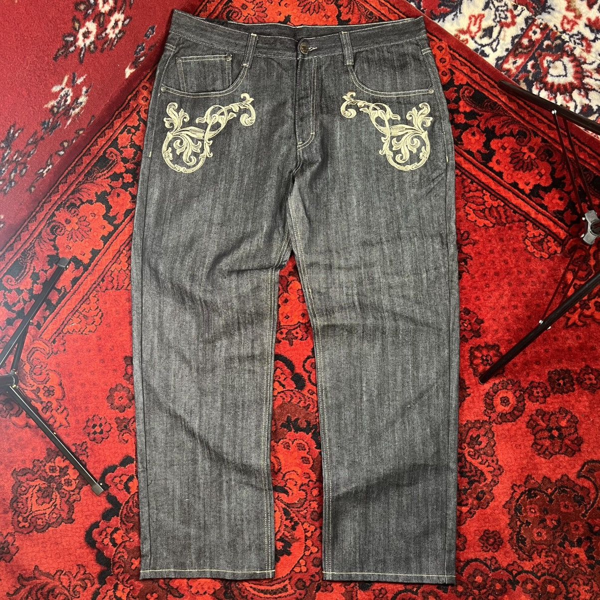Imperious Vintage Streetwear Rap Y2K Sk8 Wide Imperious jeans Size US 38 / EU 54 - 2 Thumbnail