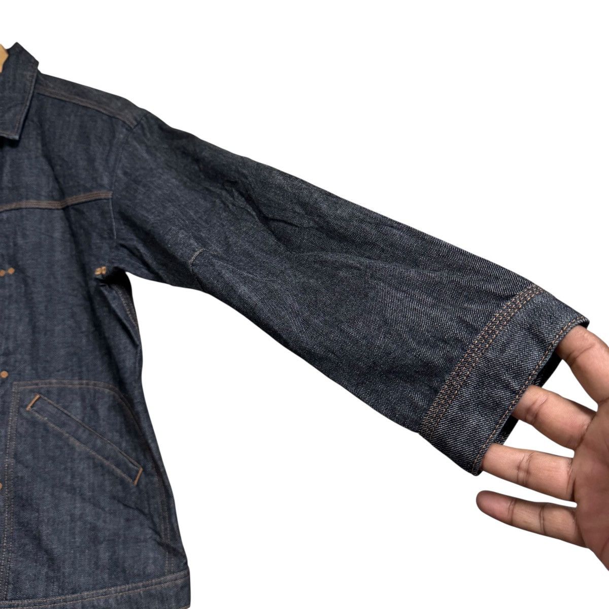 Warehouse & Co. BNWT Ego Tripping Denim Jacket Union Made Advance&Basic Size US M / EU 48-50 / 2 - 7 Thumbnail