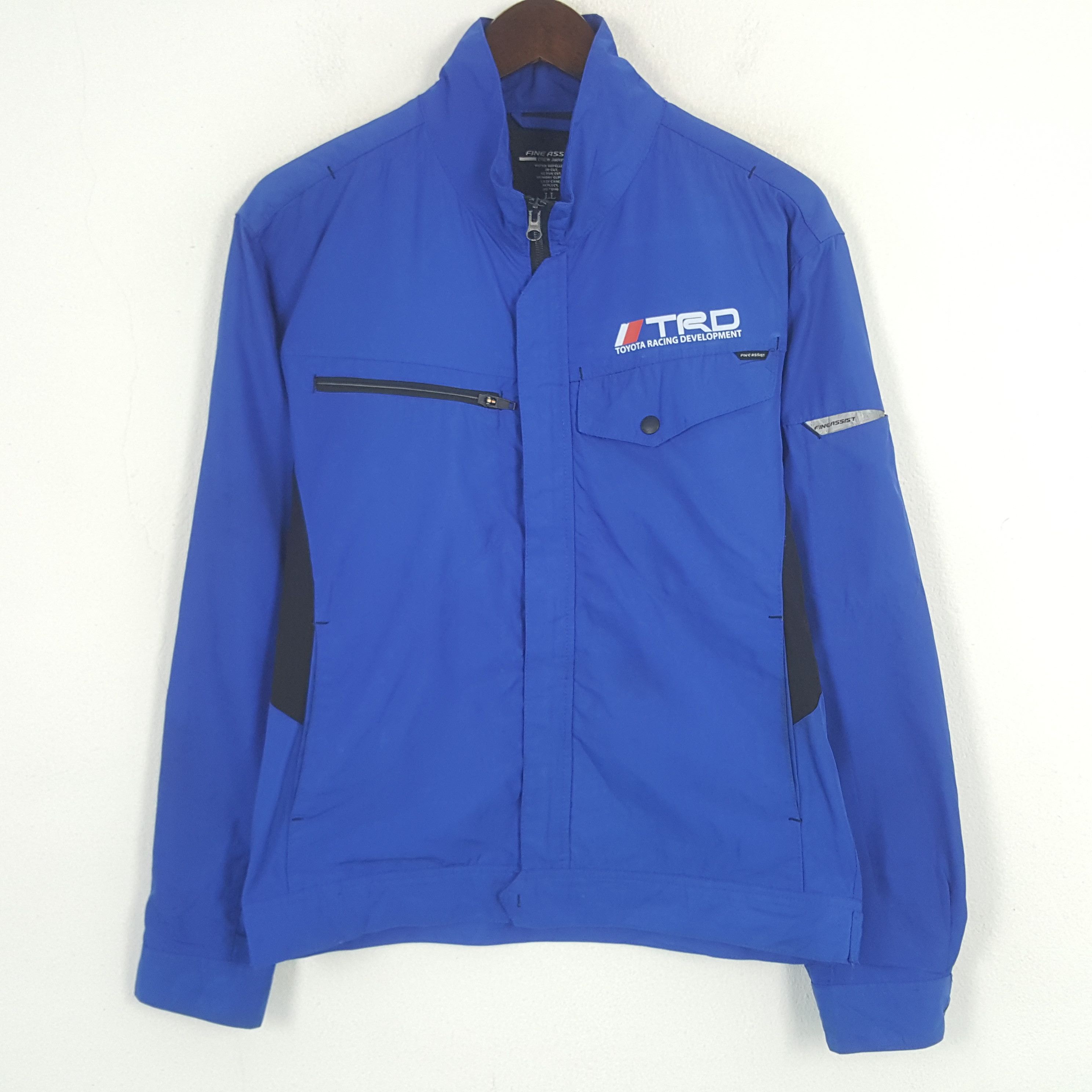 Japanese Brand × Vintage Vintage Toyota Racing Custom Art Windbreaker Jacket Size US M / EU 48-50 / 2 - 3 Thumbnail