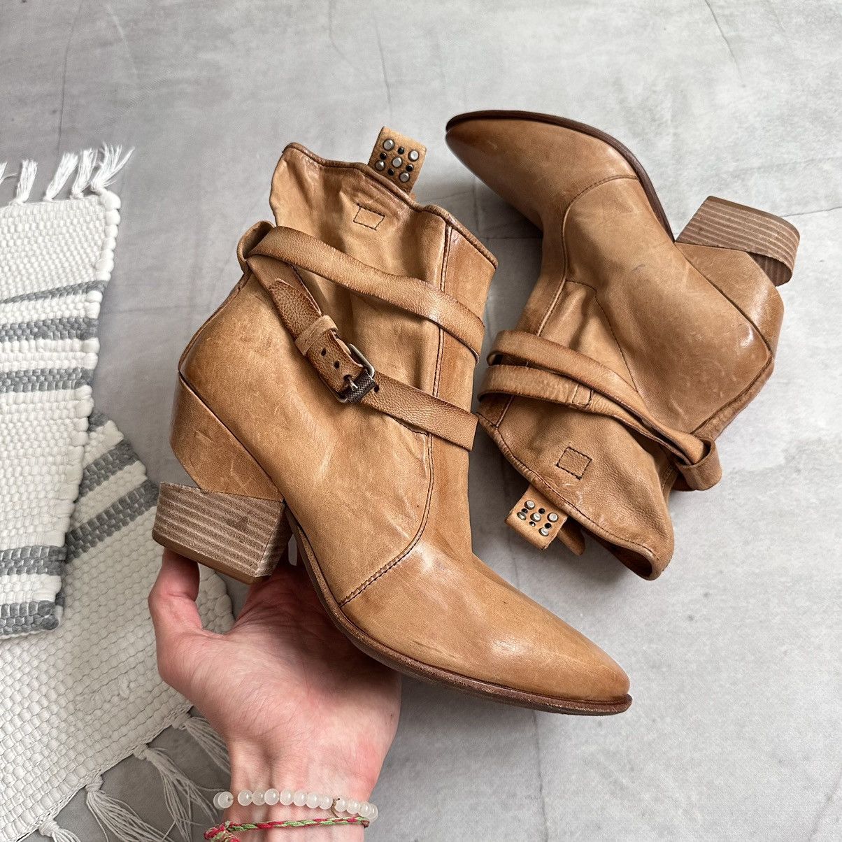 Dirk Bikkembergs AS 98 Airstep Vintage Ankle Straps Boots Rick Owens Vibe Size US 10 / IT 40 - 6 Thumbnail