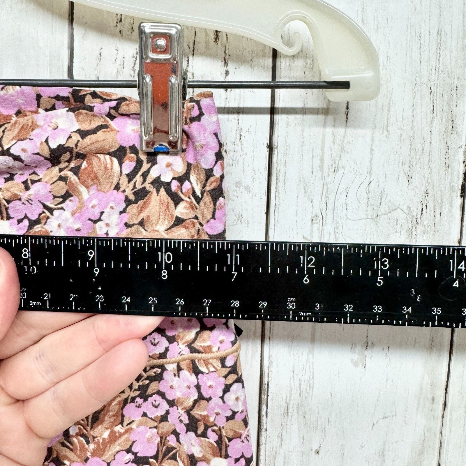 American Eagle Outfitters Offline by Aerie Pants Sz Small Floral Full Length Leggings Size 27" / US 4 / IT 40 - 3 Thumbnail