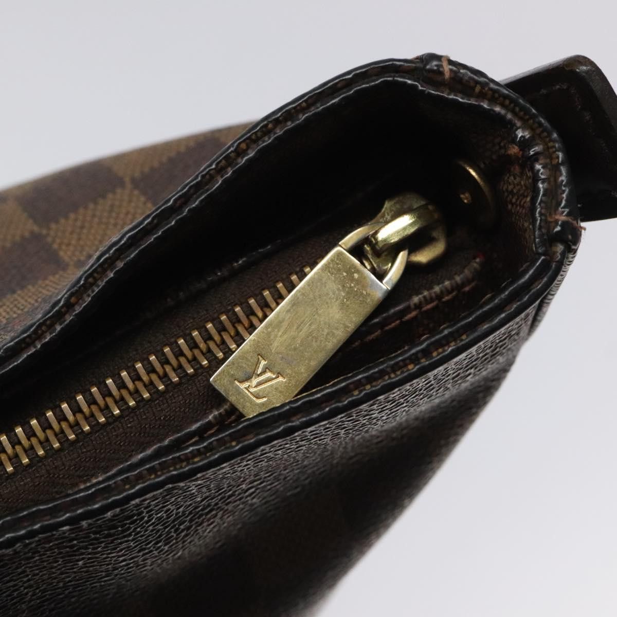 Louis Vuitton LOUIS VUITTON Damier Ebene Looping GM Shoulder Bag N51144 Size ONE SIZE - 10 Thumbnail