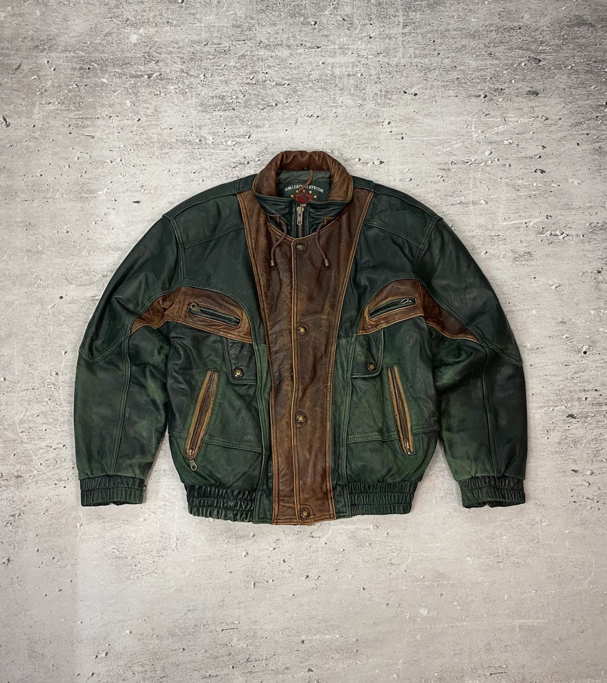 ジャケット・アウター A2 flight leather jacket 90s vintage Y2K Original Rare Vintage 90s Victory Leather A-2 Type Indiana