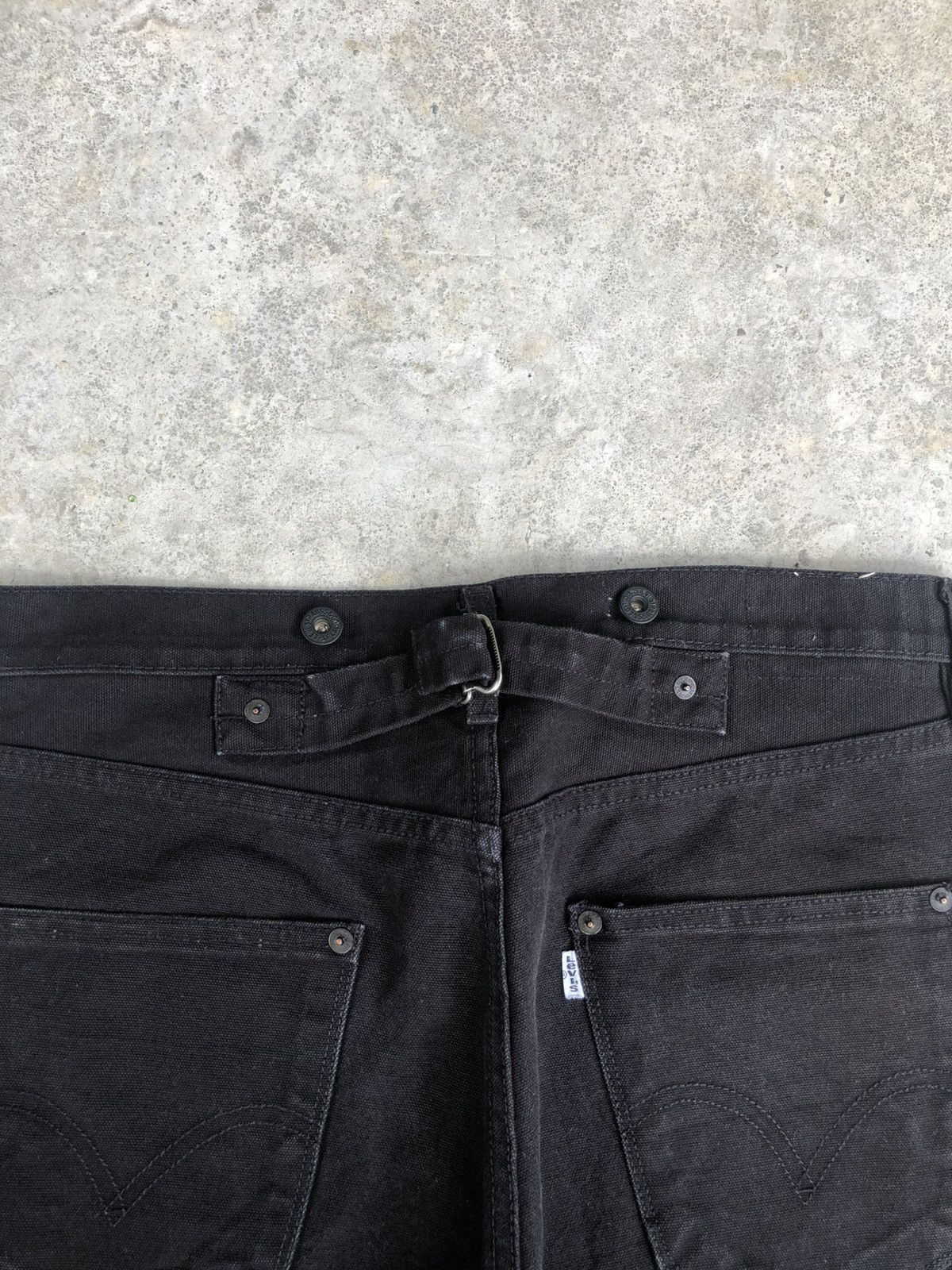 Levi's Y2k Levi’s Buckle Back White Tab Size US 31 - 18 Thumbnail