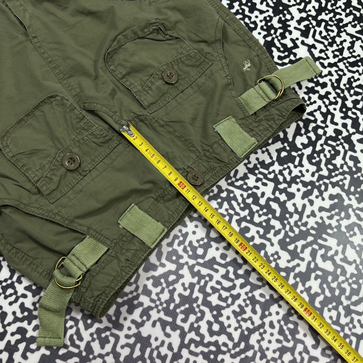 Abercrombie & Fitch Vintage Y2K Abercrombie Fitch Cargo Utility Style Skirt Size 26" / US 2 / IT 38 - 22 Thumbnail