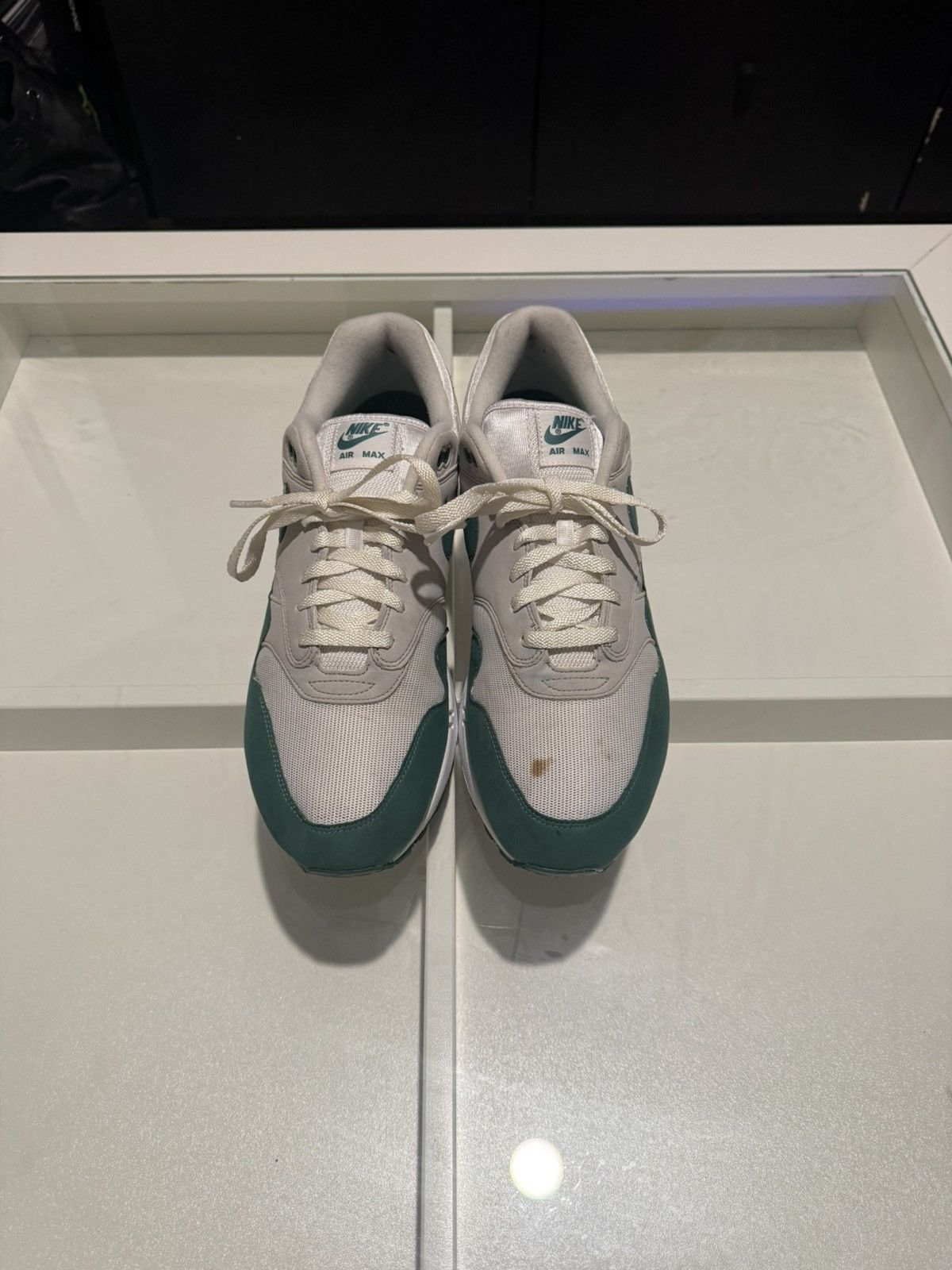 Nike Nike Air Max 1 Green x White Size US 14 / EU 47 - 3 Thumbnail