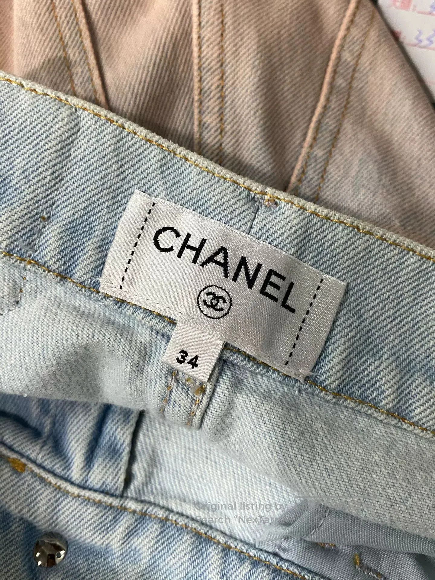 Chanel Chanel Orange Gradient Wide. Size US 34 / EU 50 - 7 Thumbnail