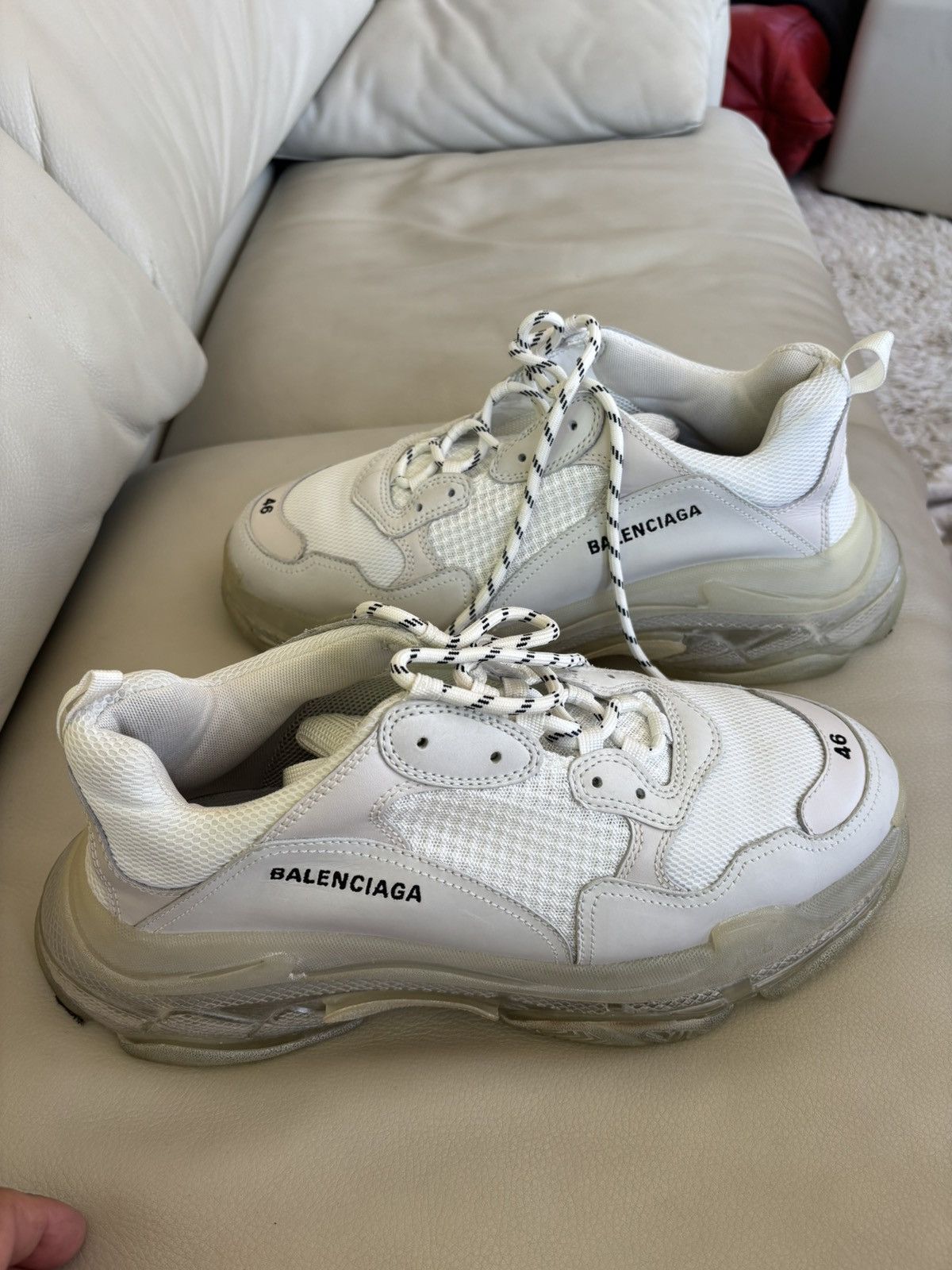 Balenciaga Balenciaga Triple S Size US 13 / EU 46 - 2 Thumbnail
