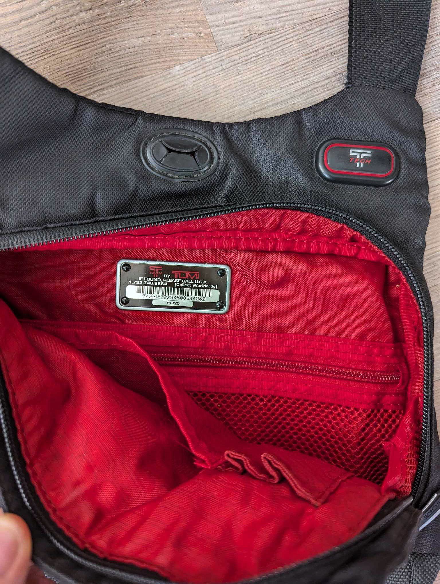 Tumi TUMI T-Tech Ballistic Nylon Crossbody Messenger Bag y2k Size ONE SIZE - 2 Thumbnail