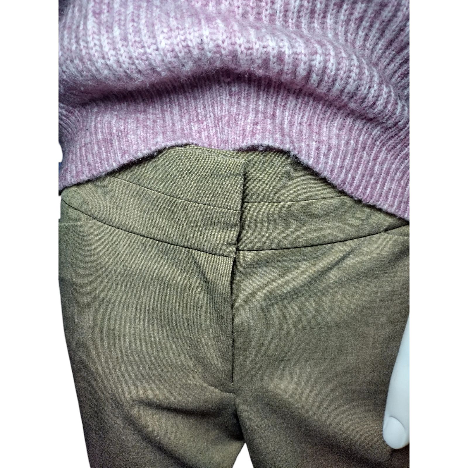 Ann Taylor Ann Taylor Curvy Dress Pants Straight Leg Trouser Sz 4 Size 27" / US 4 / IT 40 - 2 Thumbnail