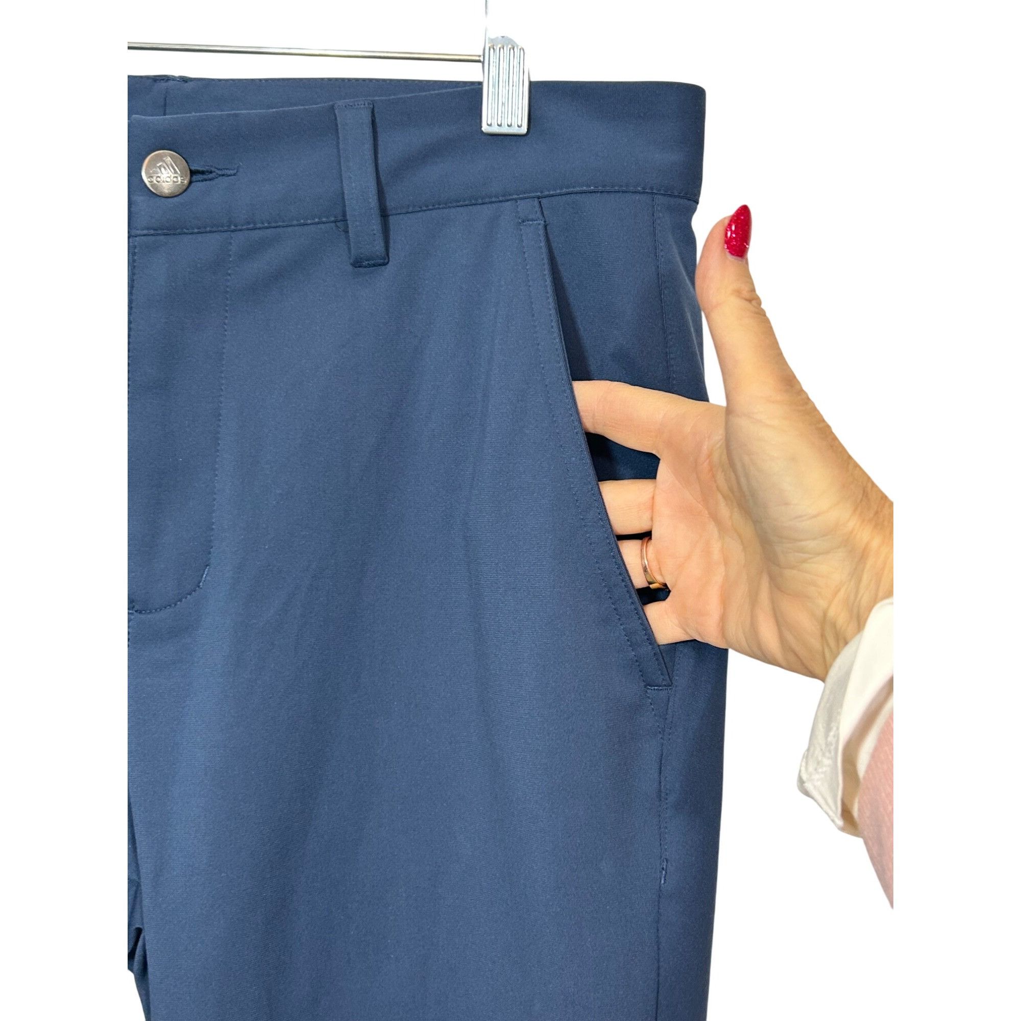 Adidas Adidas Men’s Navy Blue Golf Casual Pants 30 x 30 GM3494 Pock Size US 30 / EU 46 - 11 Thumbnail
