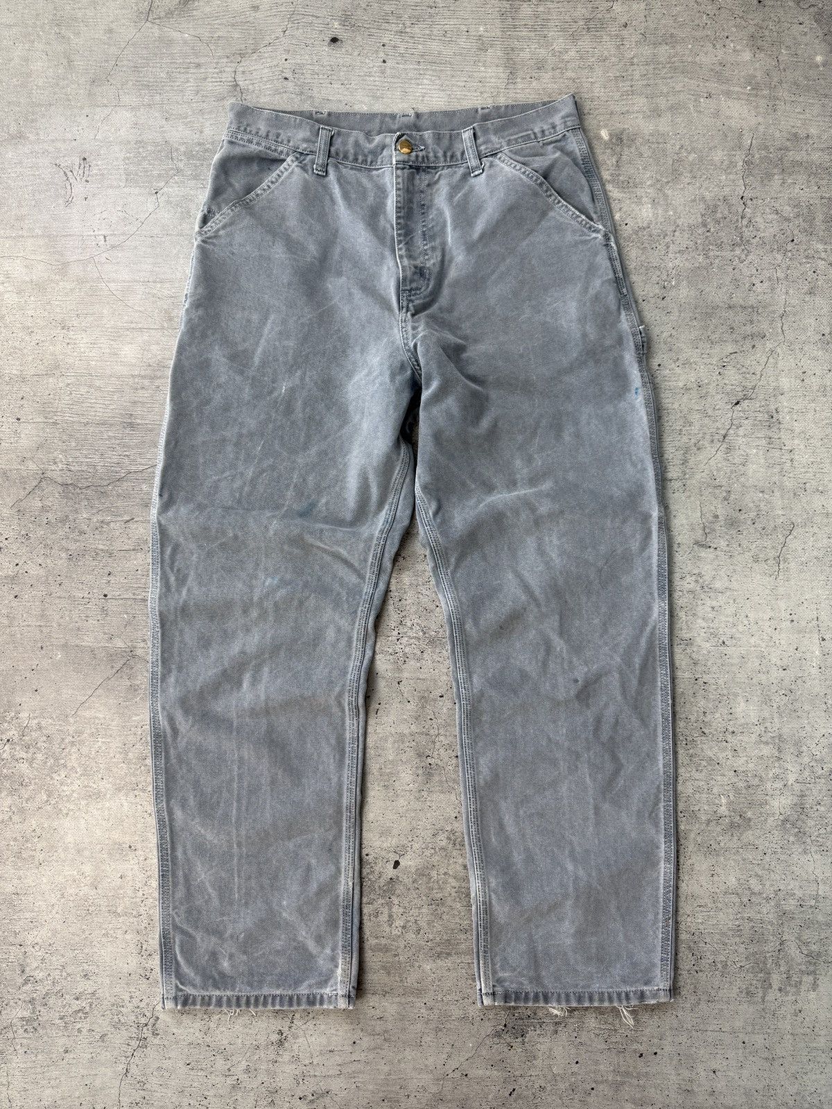 Carhartt Vintage Carhartt Carpenter Pants 32x32 Workwear Size US 32 / EU 48 - 3 Thumbnail