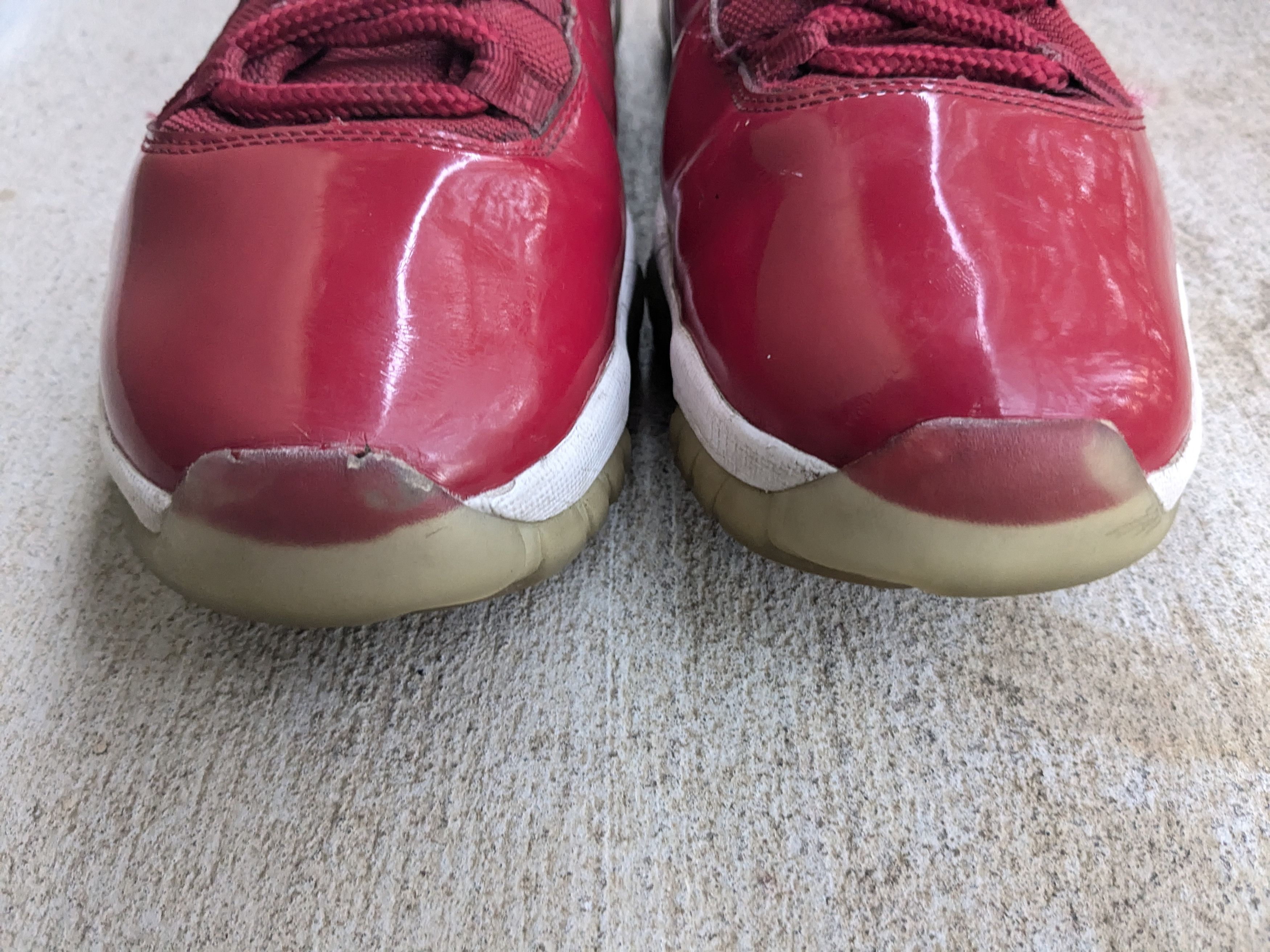 Jordan Brand Nike Air Jordan 11 Retro Win Like 96 378037-623 Red High Size US 11.5 / EU 44-45 - 2 Thumbnail