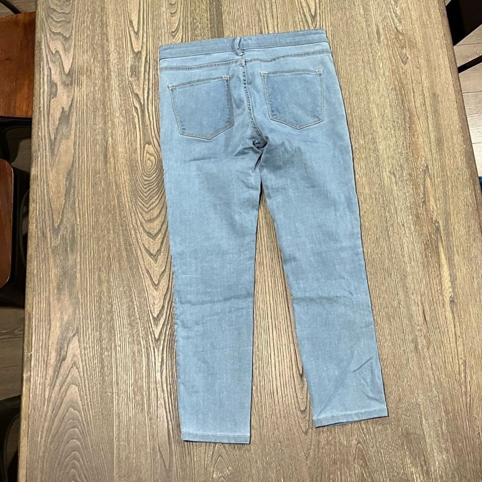 Anthropologie Pilcro and the Letterpress Serif Jeans Straight Leg Size 28" / US 6 / IT 42 - 10 Thumbnail