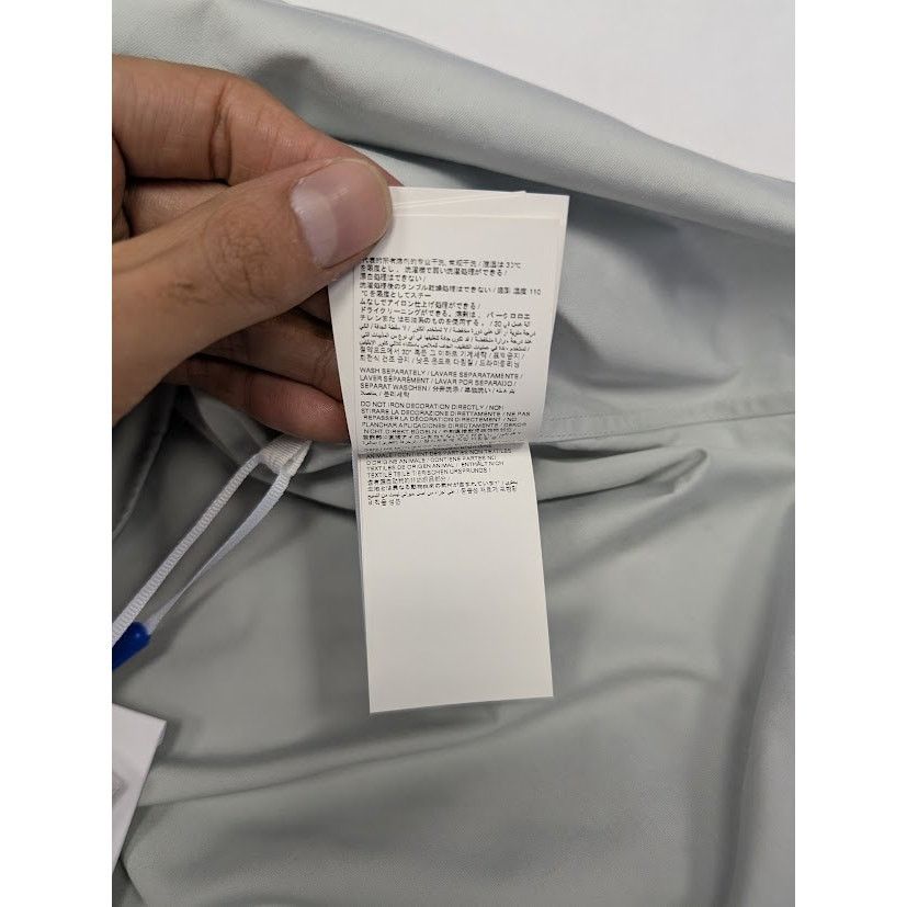 Off-White o1rshd1 Natlover Lace Heavycot Artic Button up Shirt Size US M / EU 48-50 / 2 - 13 Thumbnail