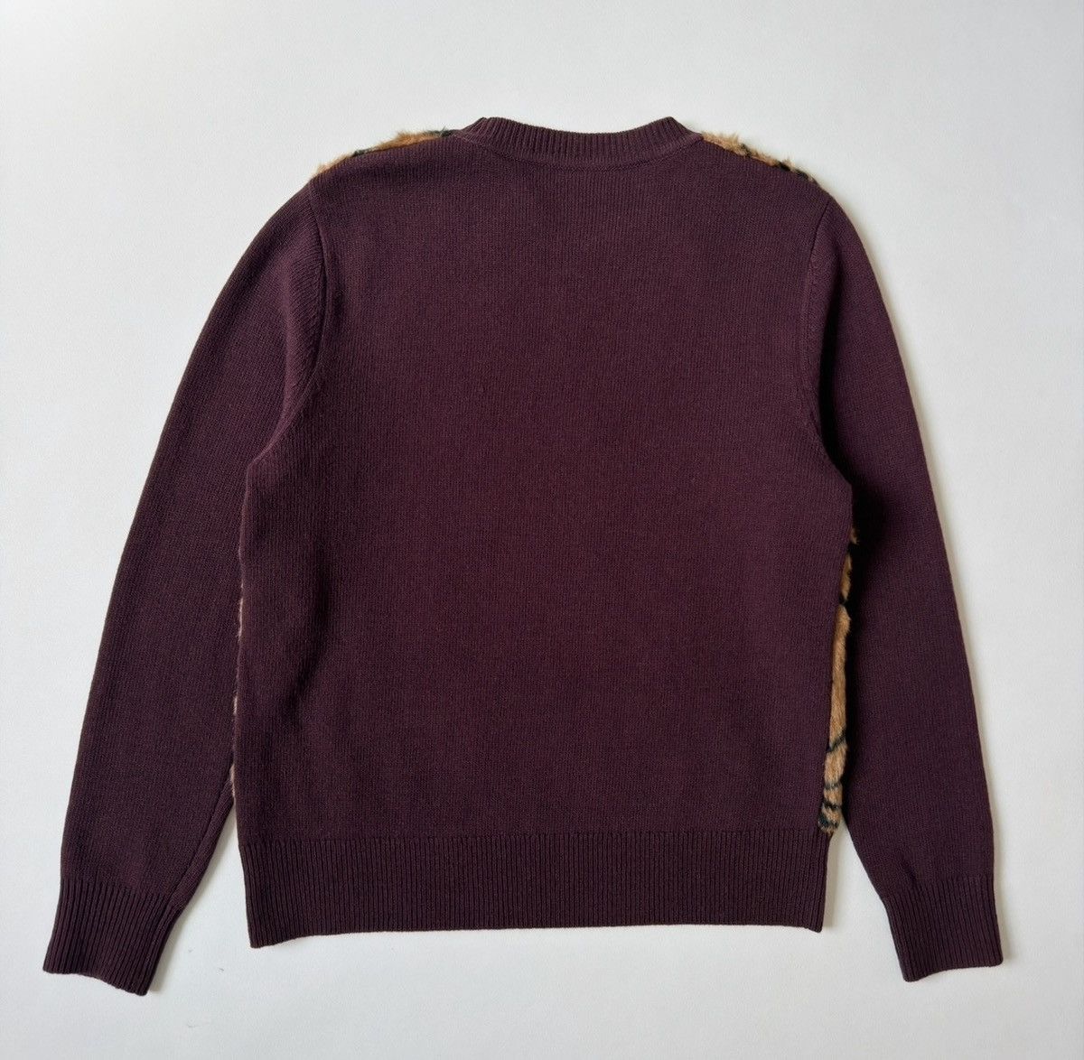 Dries Van Noten A/W 16 ‘Faux Tiger Fur’ Front Sweater Size M / US 6-8 / IT 42-44 - 14 Thumbnail