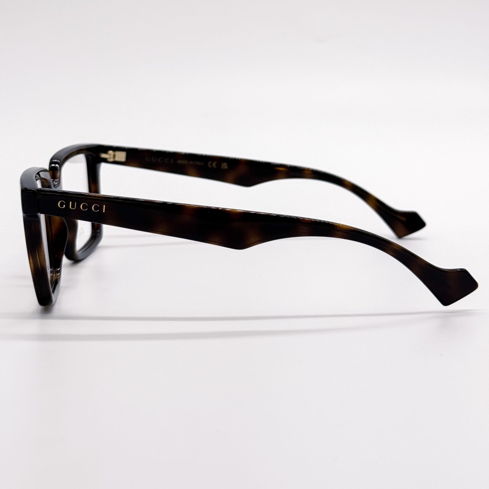 Gucci NEW GUCCI EYEGLASSES GG1540O 002 HAVANA UNISEX EYEWEAR GUCCI Size ONE SIZE - 6 Thumbnail