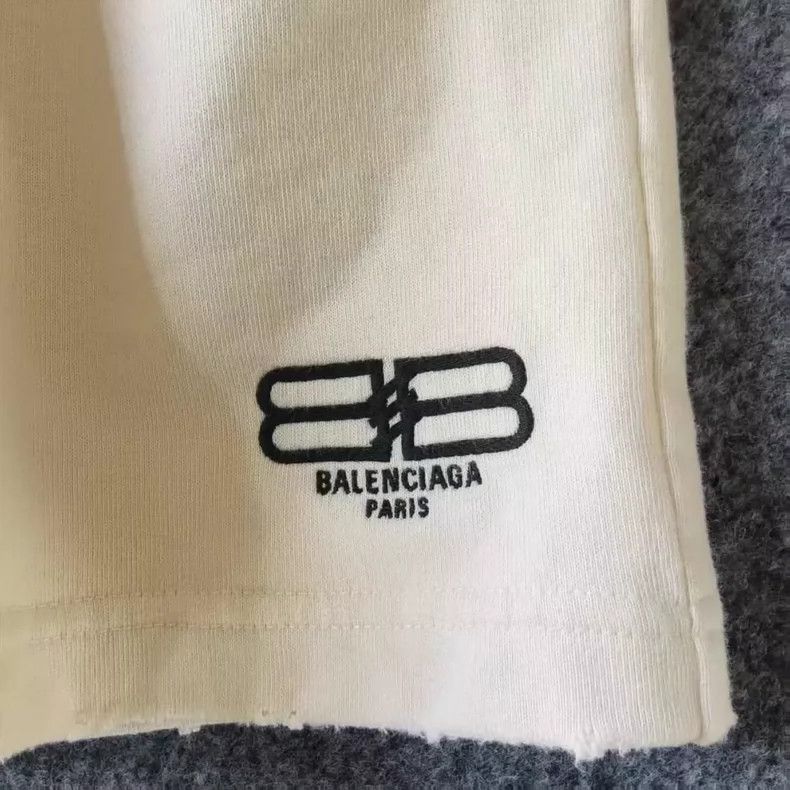 Balenciaga Balenciaga size S Solid Logo print elasticated waist straig Size US 26 / EU 42 - 5 Thumbnail