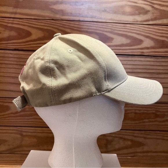 USA Olympics Olympic 08 Khaki Snapback Cap Hat Adjustable Retro Team USA Size ONE SIZE - 3 Thumbnail