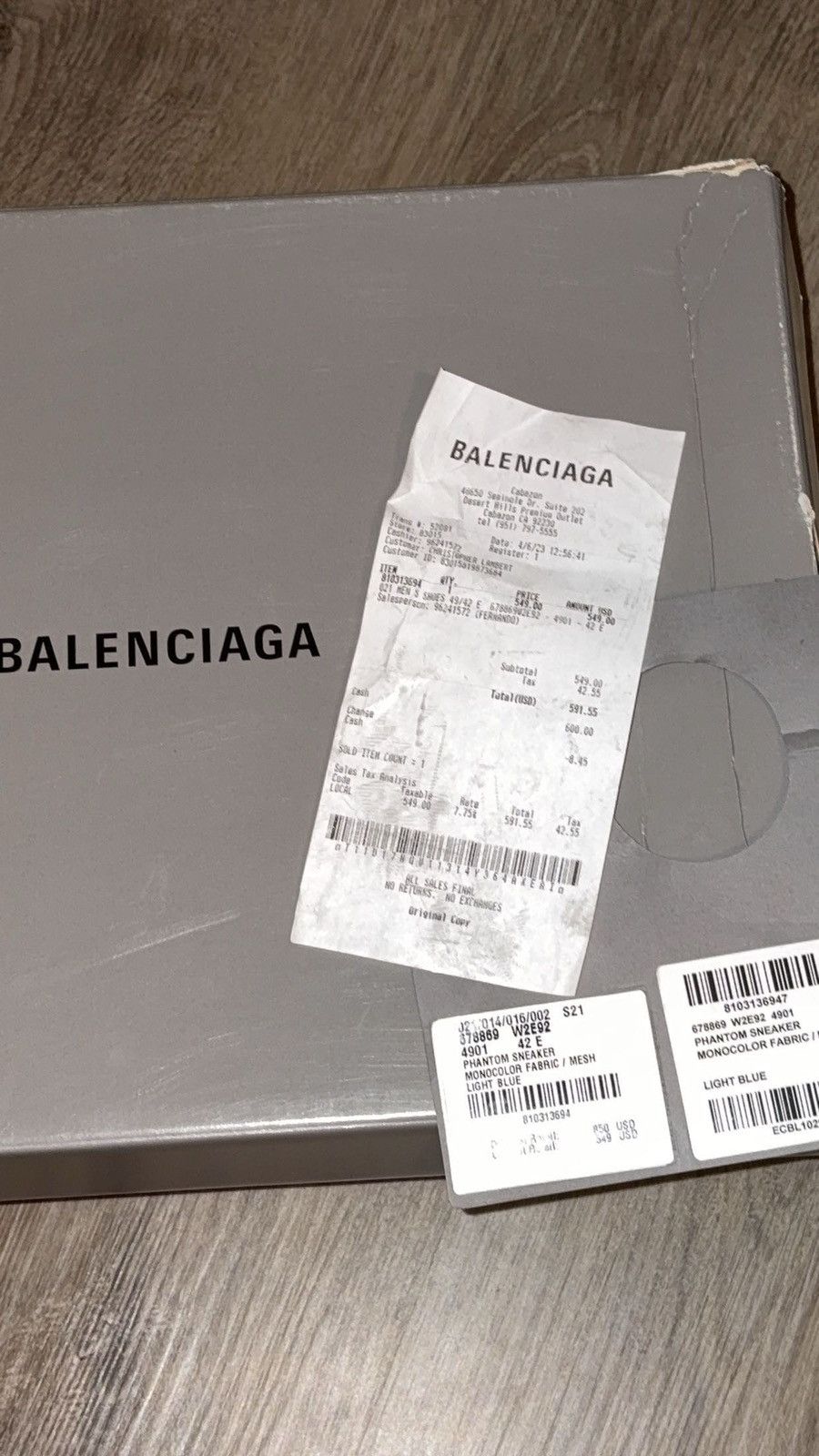 Balenciaga phantom