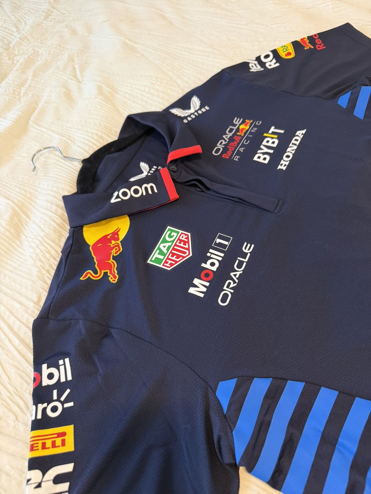 Red Bull Red Bull x Castore Racing Polo Size US M / EU 48-50 / 2 - 2 Thumbnail