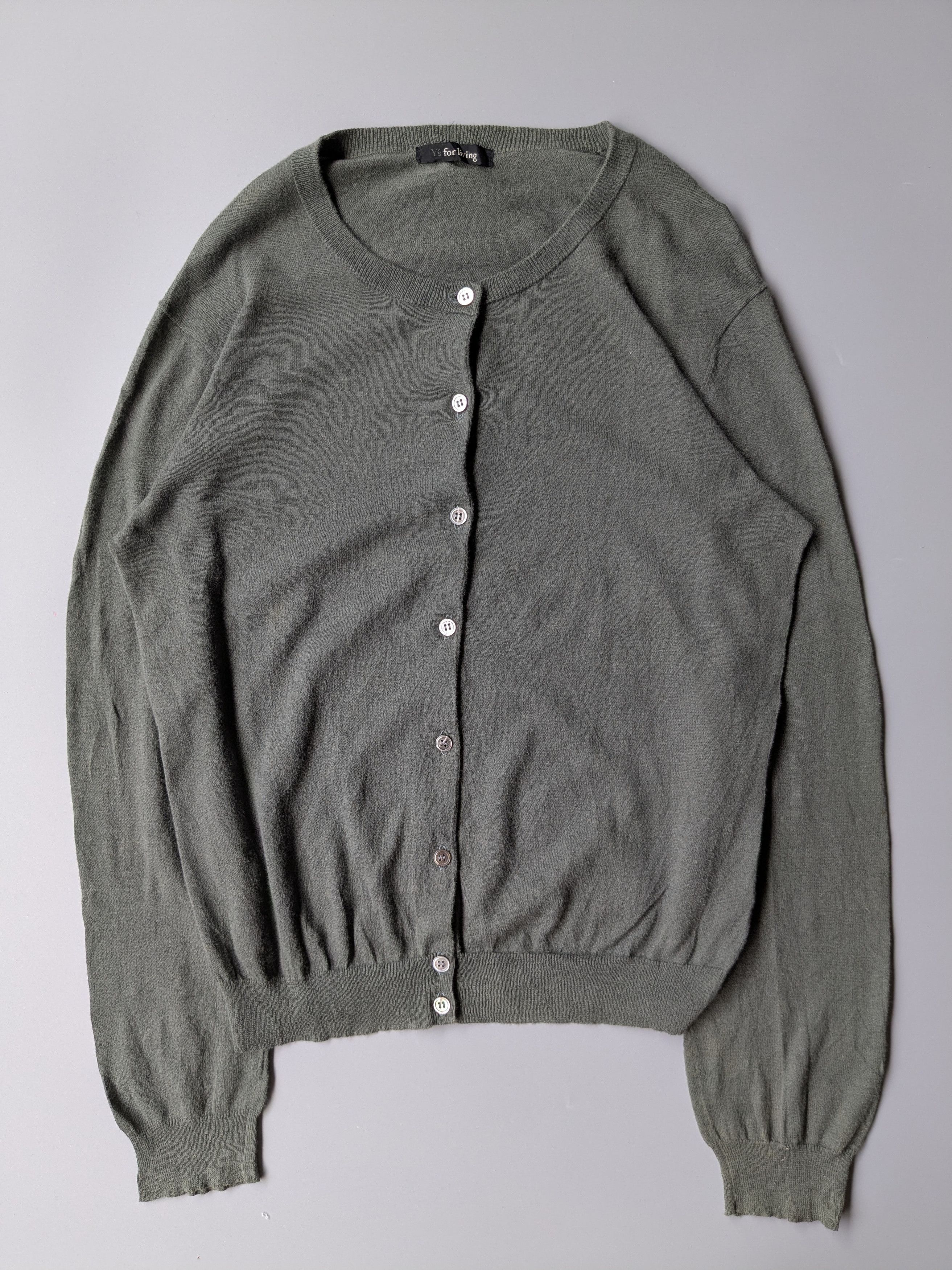Yohji Yamamoto Vintage Y's For Living Yohji Yamamoto cardigan Size S / US 4 / IT 40 - 1 Thumbnail