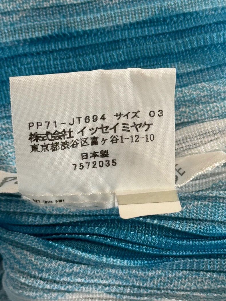 Issey Miyake issey miyake size:3 Blue striped dress 2506-Nextarrow Size XXS / US 00 / IT 34 - 4 Thumbnail